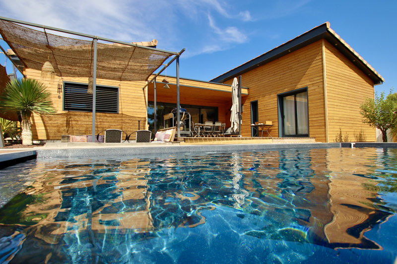 Maison bois econature